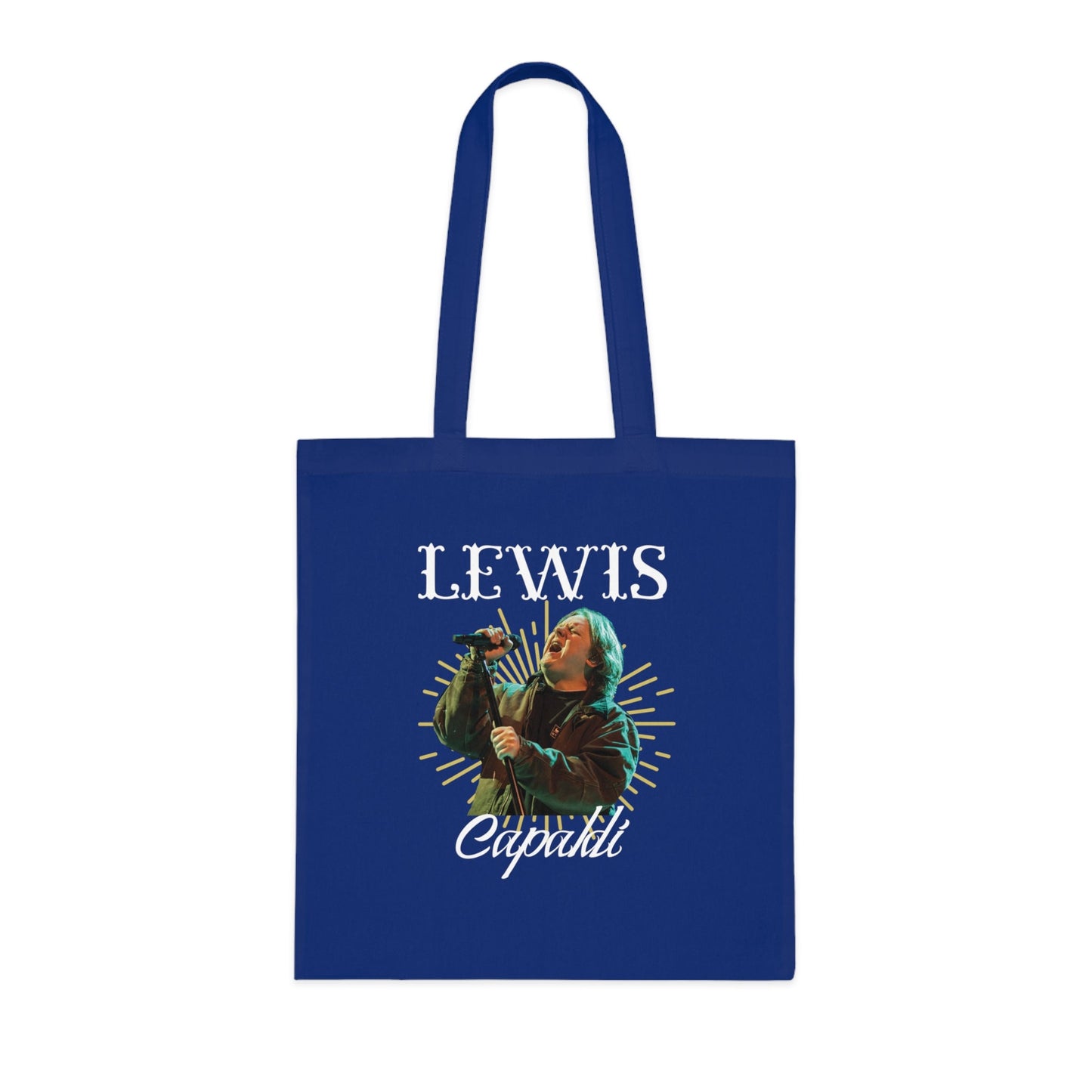 Lewis Capaldi Cotton Tote Bag - Graphic