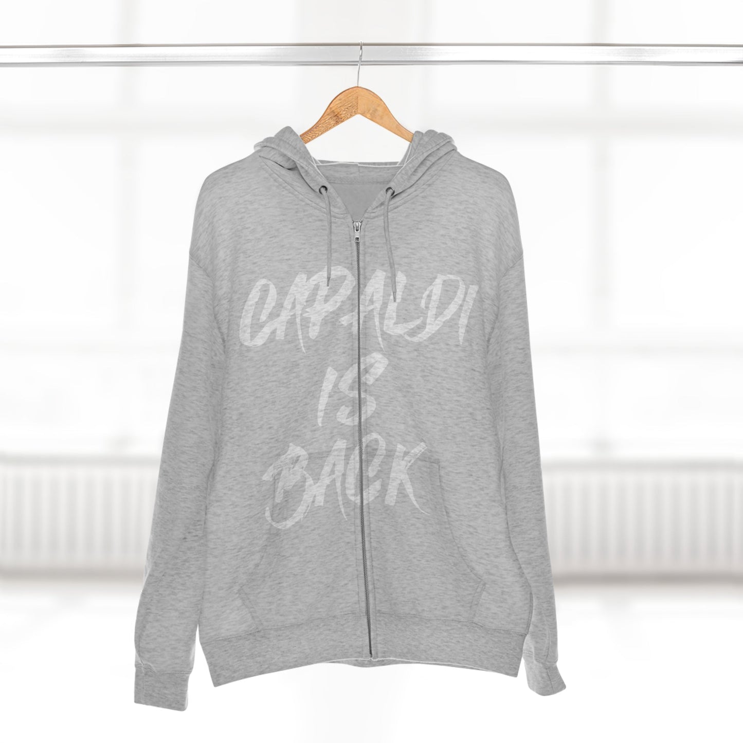 Lewis Capaldi Unisex Zip Hoodie - Capaldi is back