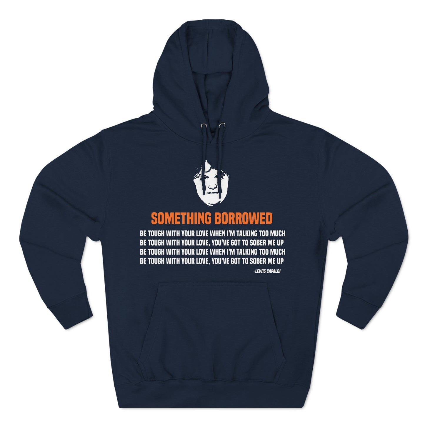 Lewis Capaldi Three-Panel Fleece Hoodie - Something Borrowed