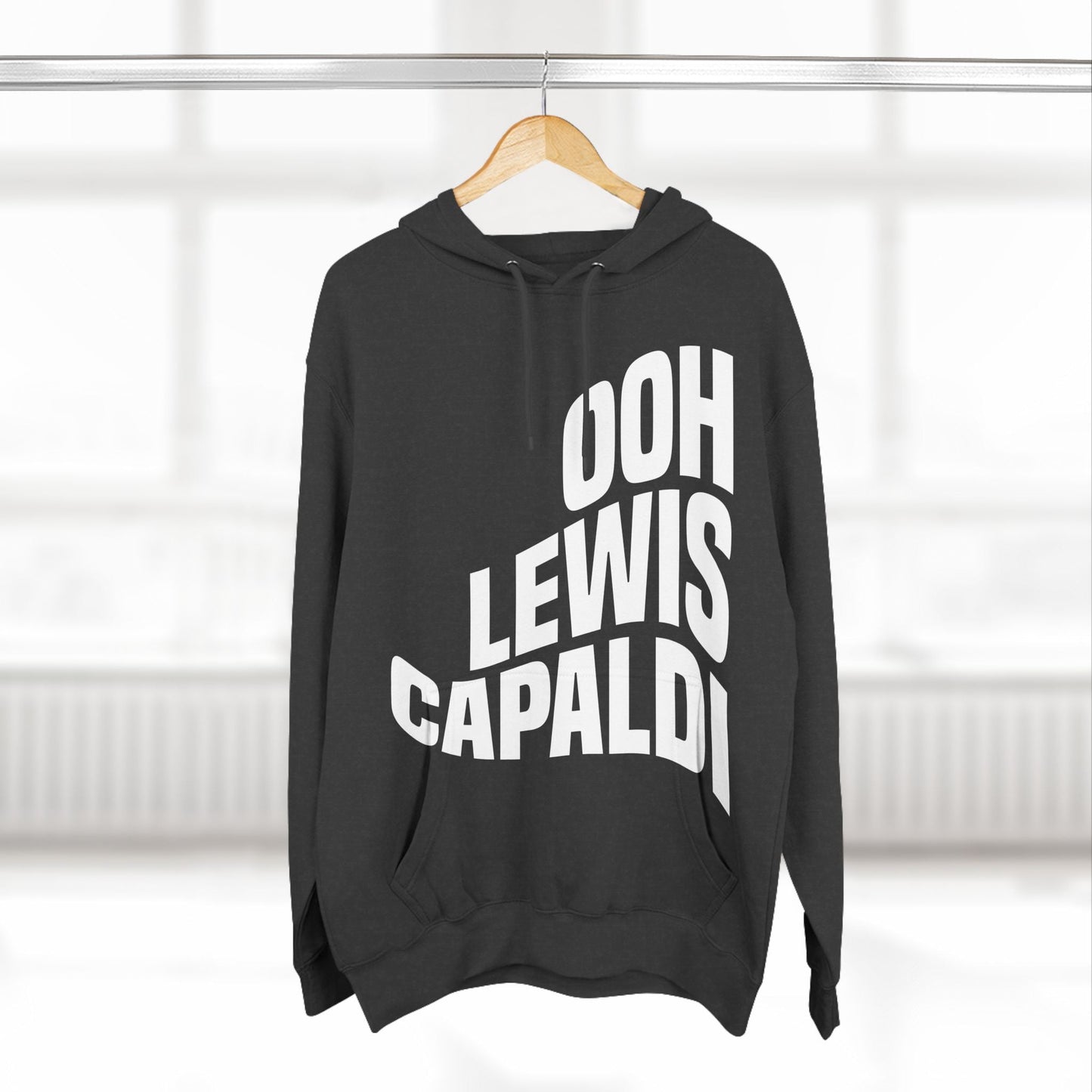 Lewis Capaldi Three-Panel Fleece Hoodie - Ooh Lewis Capaldi