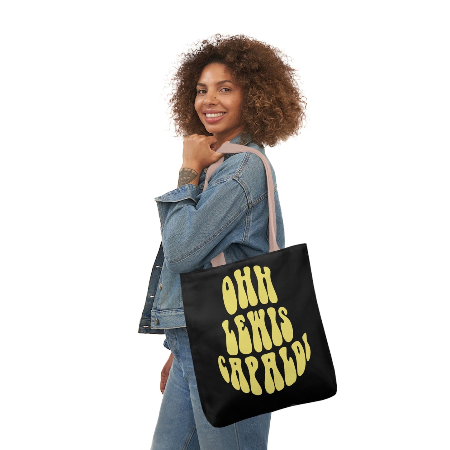 Lewis Capaldi Canvas Tote Bag - Ooh Lewis Capaldi