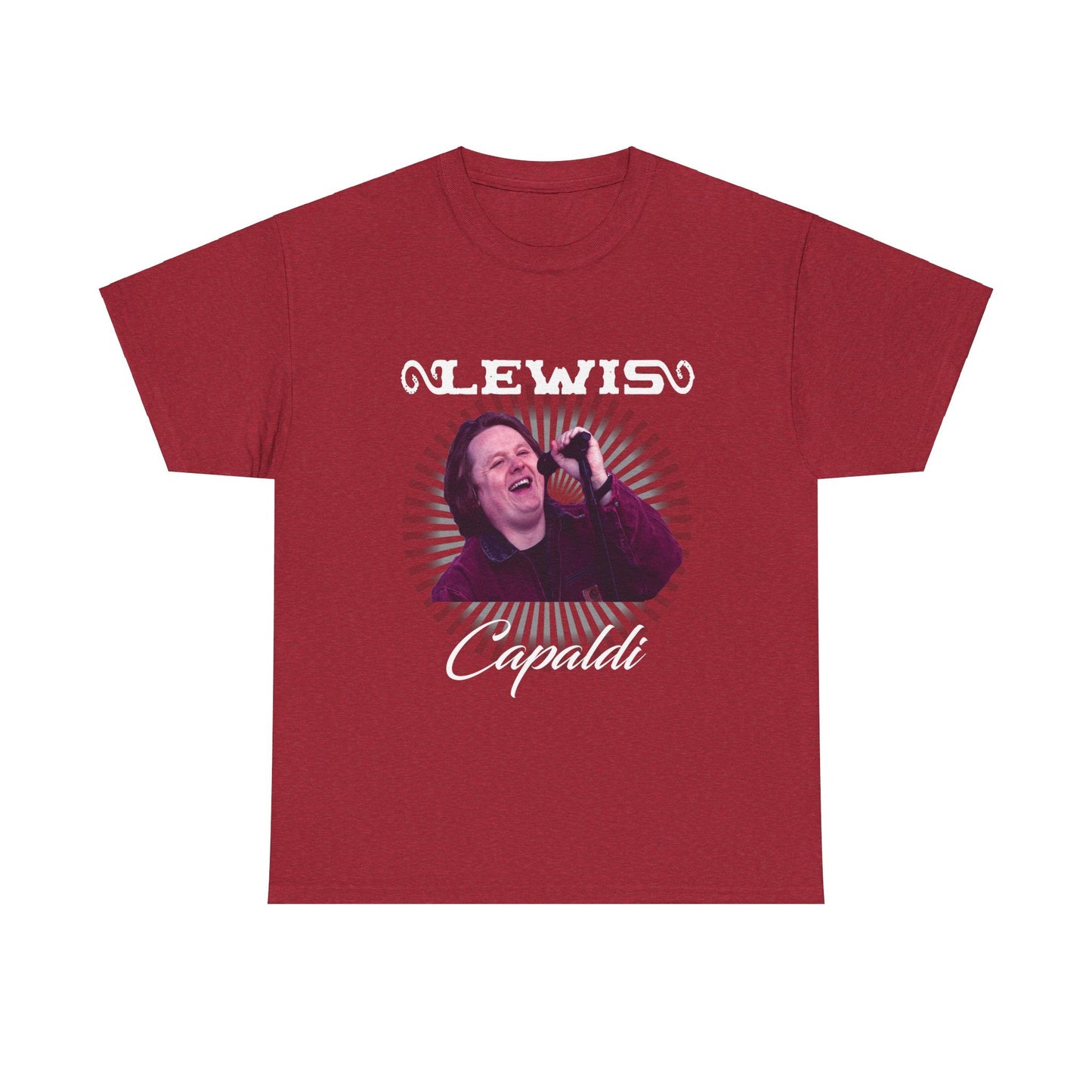 Lewis Capaldi Unisex Heavy Cotton Tee - Graphic