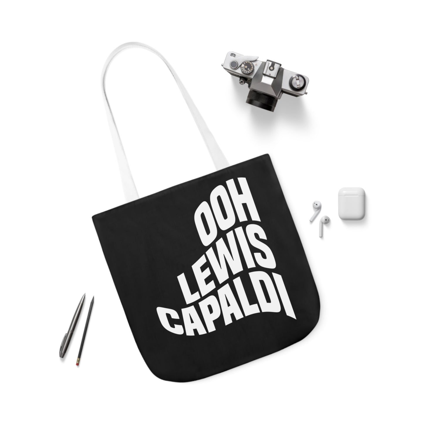 Lewis Capaldi Canvas Tote Bag - Ooh Lewis Capaldi