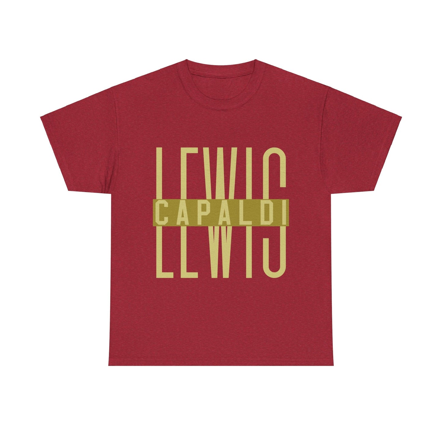 Lewis Capaldi Unisex Heavy Cotton Tee - Writing