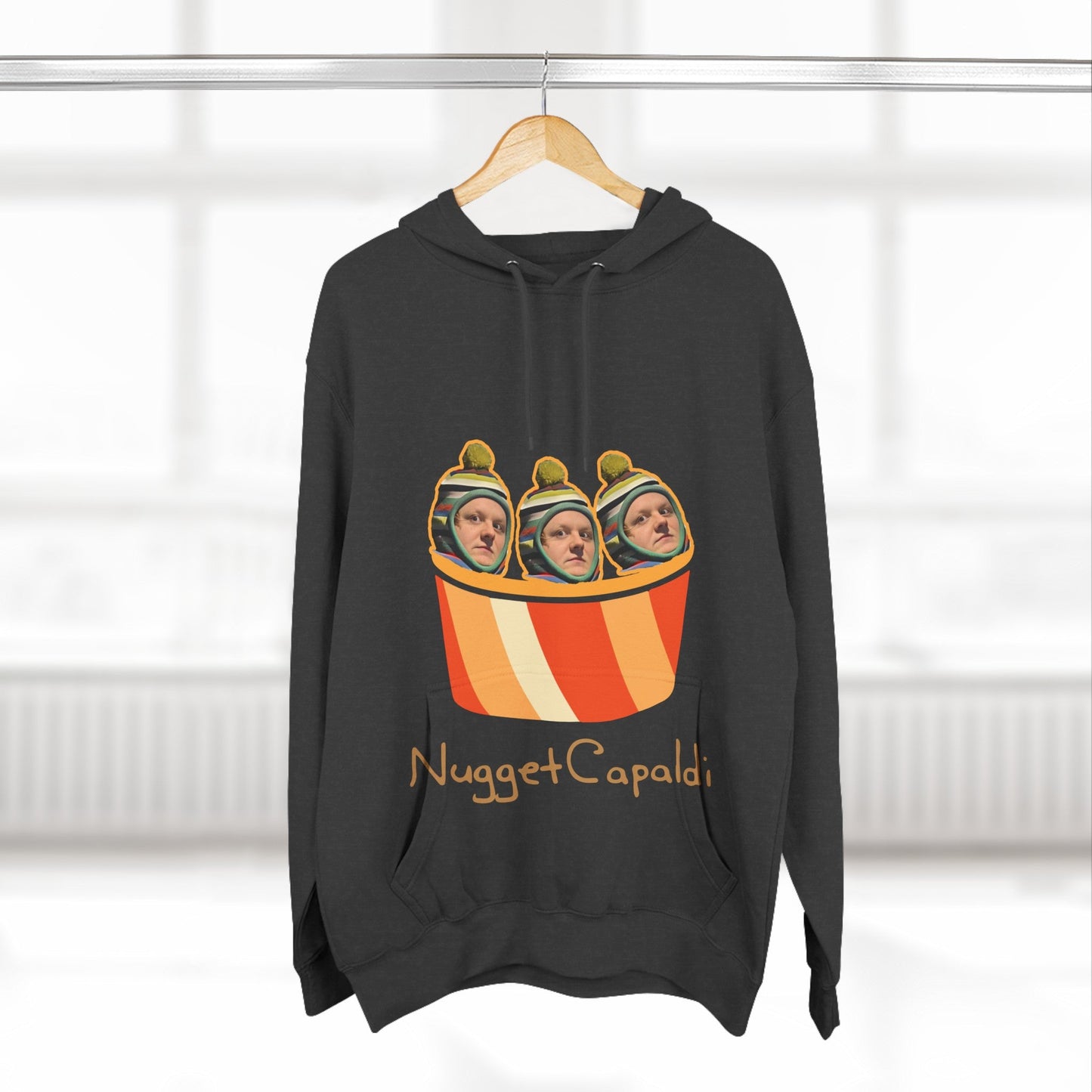 Lewis Capaldi Three-Panel Fleece Hoodie - Nugget Capaldi