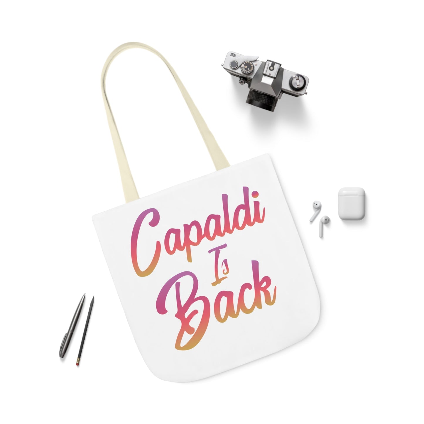 Lewis Capaldi Canvas Tote Bag - Capaldi is back