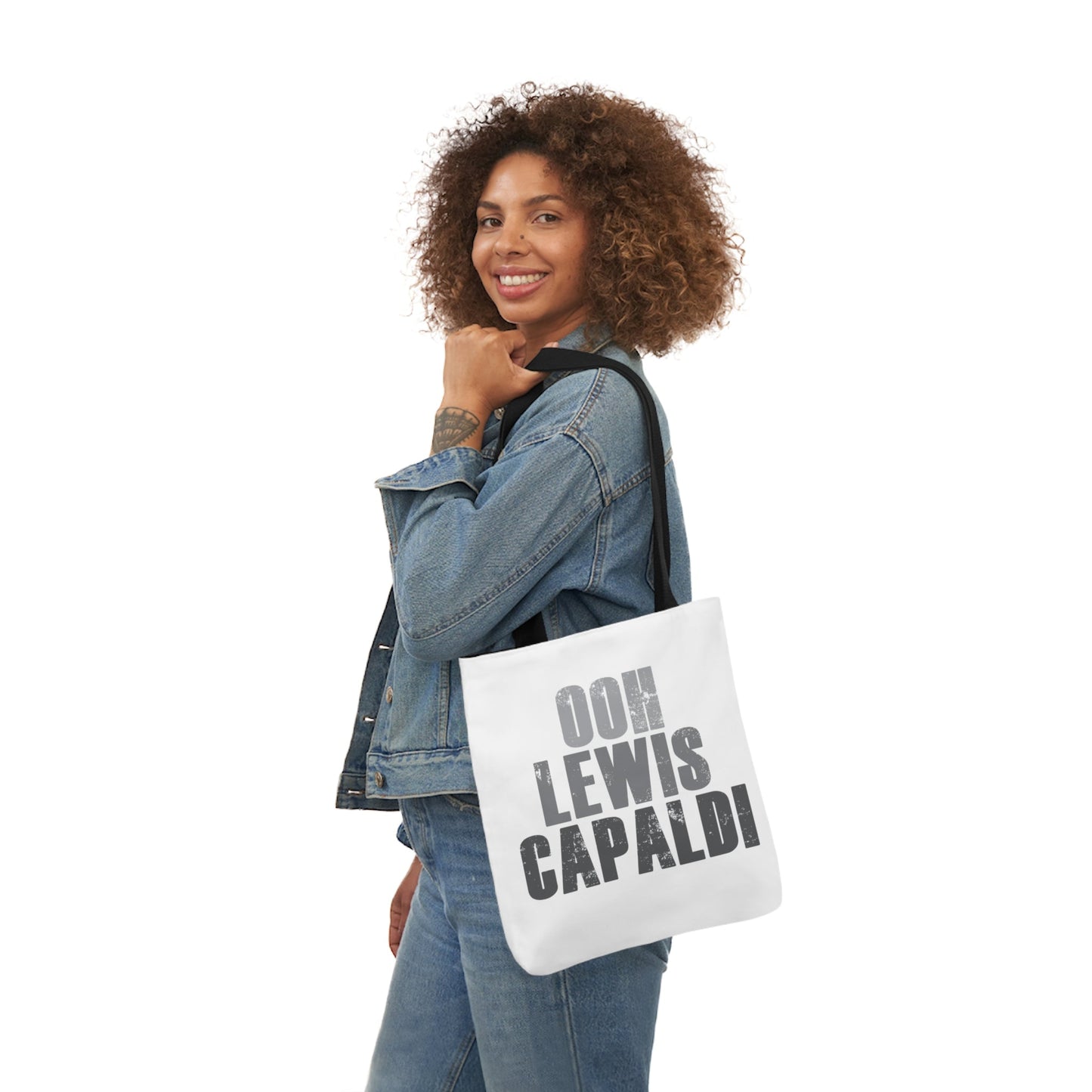 Lewis Capaldi Canvas Tote Bag - Ooh Lewis Capaldi