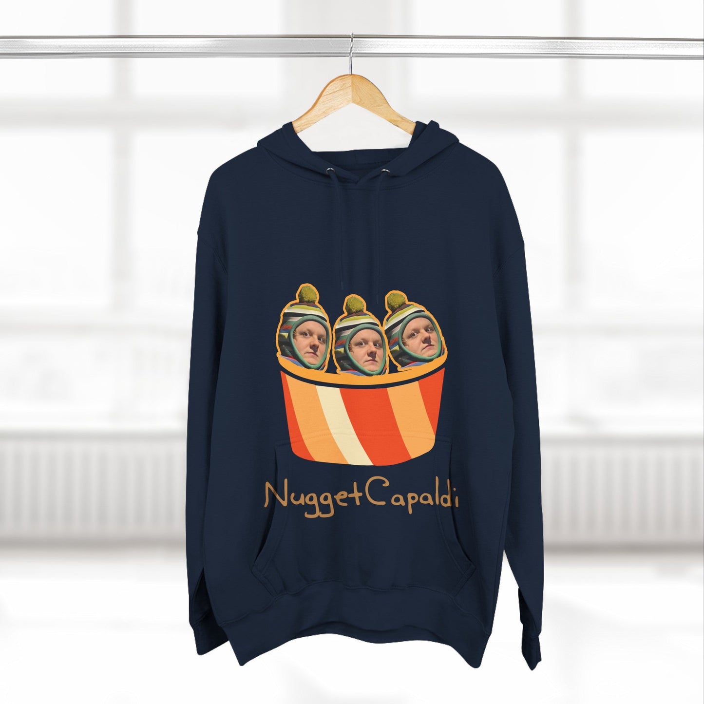 Lewis Capaldi Three-Panel Fleece Hoodie - Nugget Capaldi