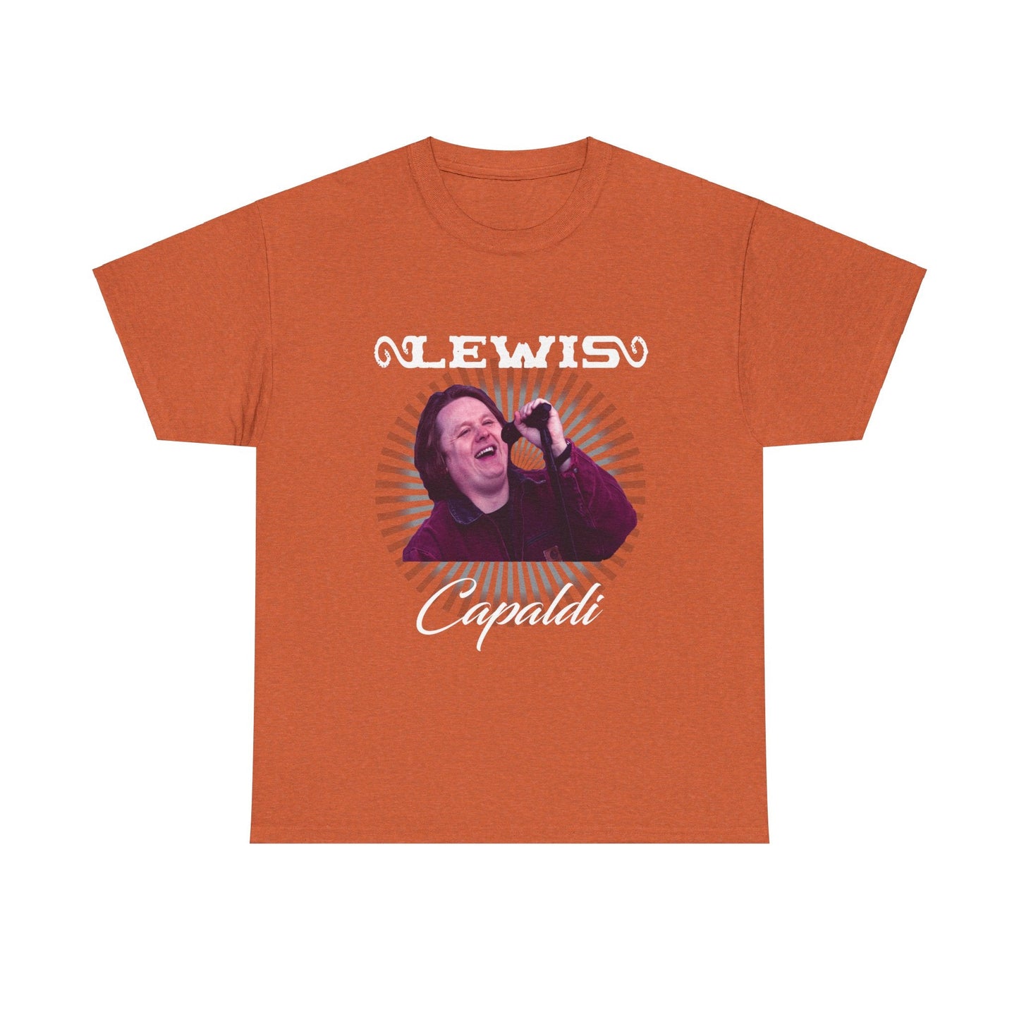 Lewis Capaldi Unisex Heavy Cotton Tee - Graphic