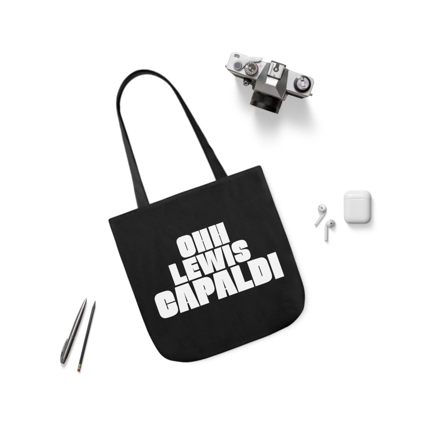 Lewis Capaldi Canvas Tote Bag - Ohh Lewis Capaldi