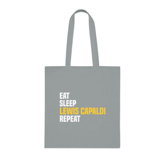 Lewis Capaldi Tote bag - Eat sleep Lewis Capaldi repeat