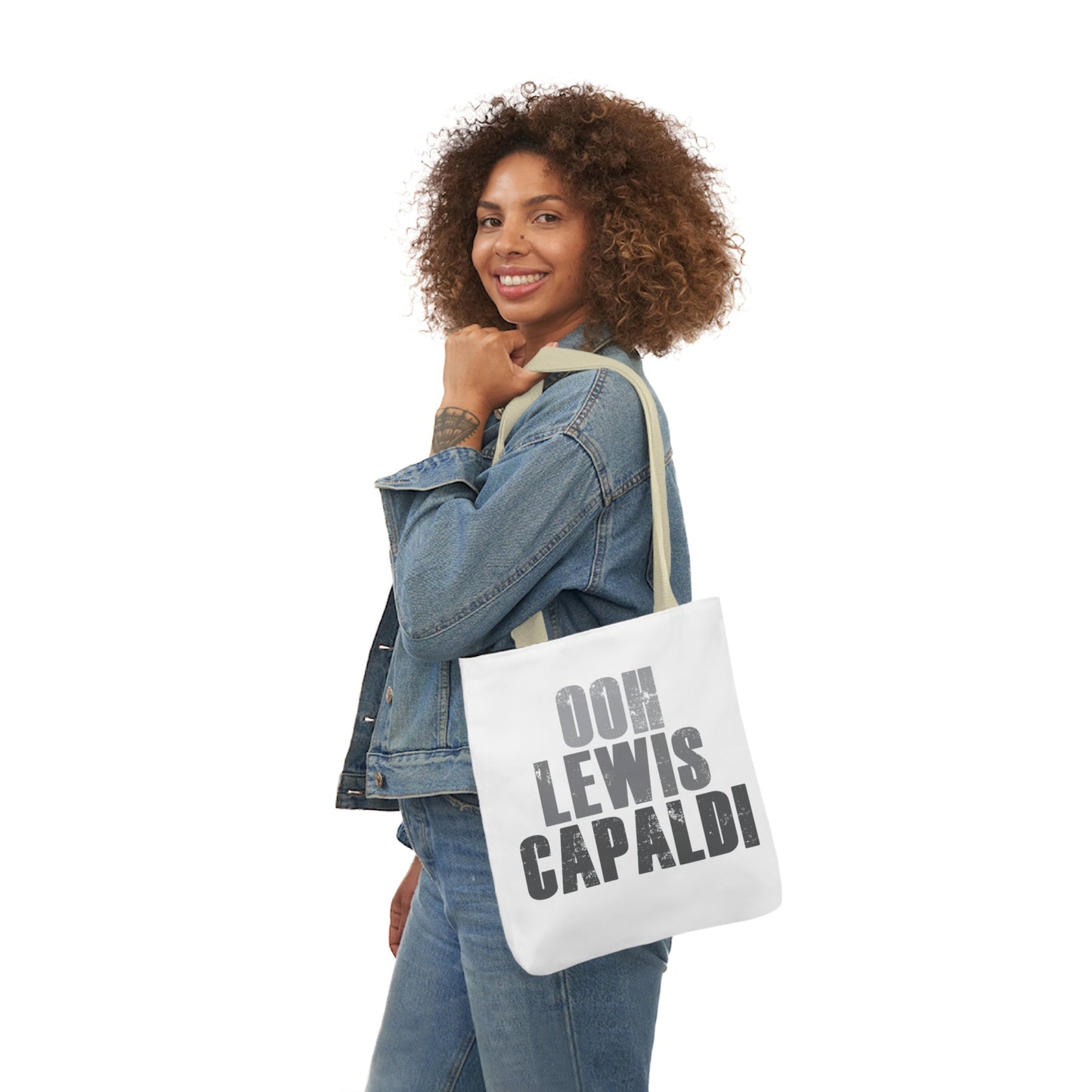 Lewis Capaldi Canvas Tote Bag - Ooh Lewis Capaldi