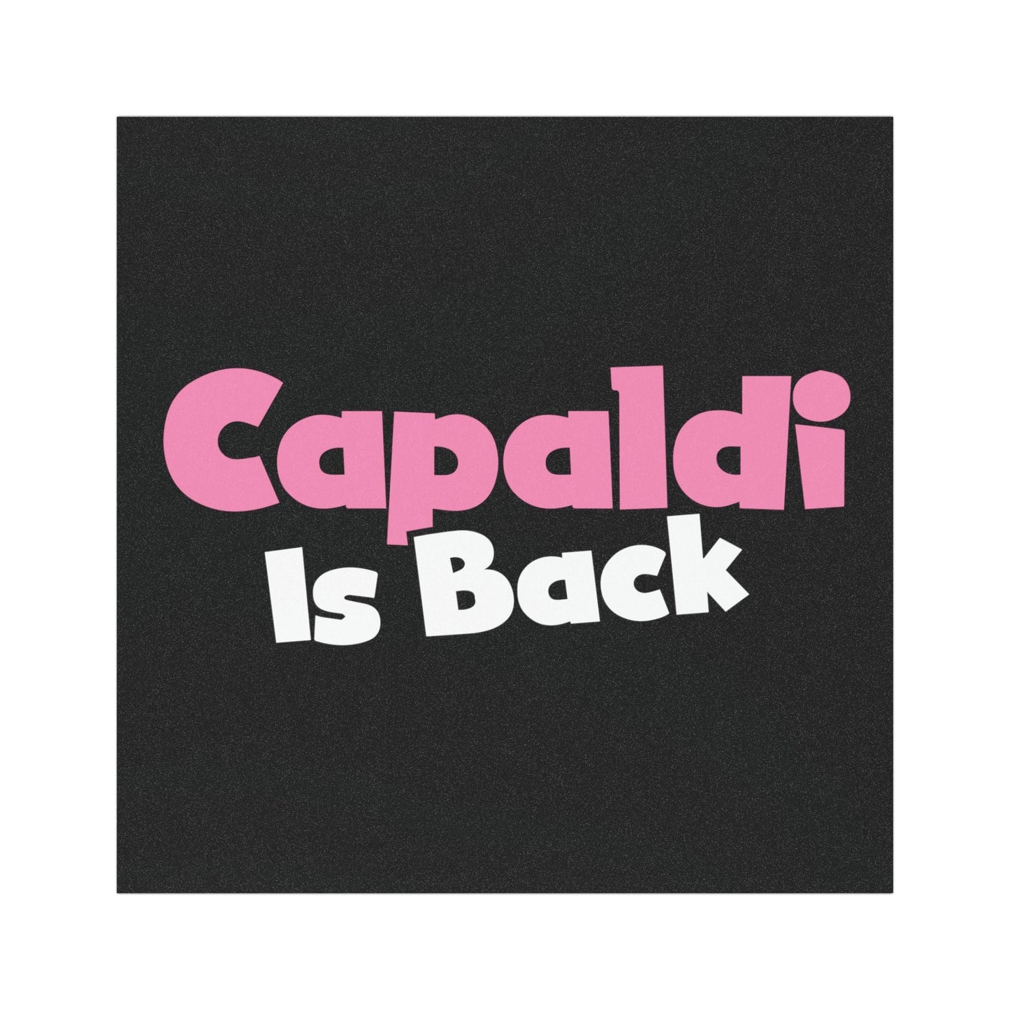 Lewis Capaldi Car Magnets - Capaldi is back