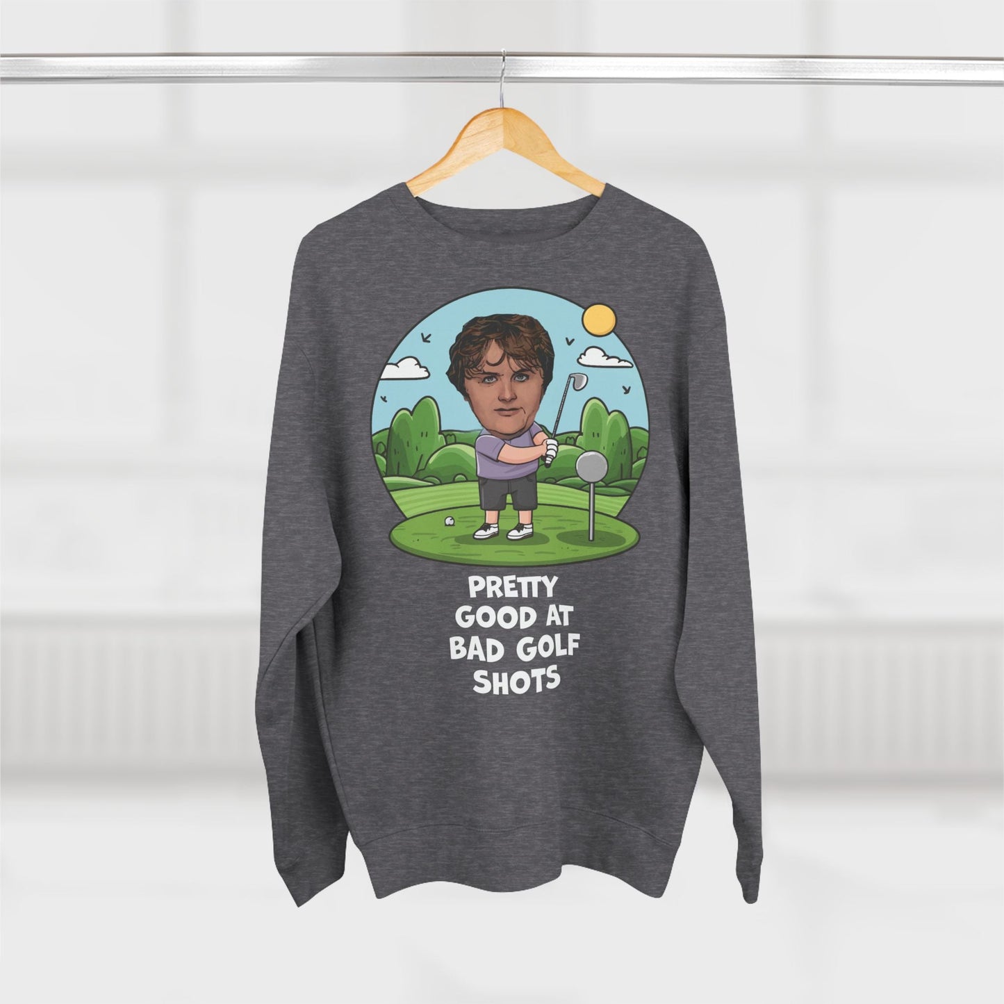 Lewis Capaldi Unisex Crewneck Sweatshirt - Golfing