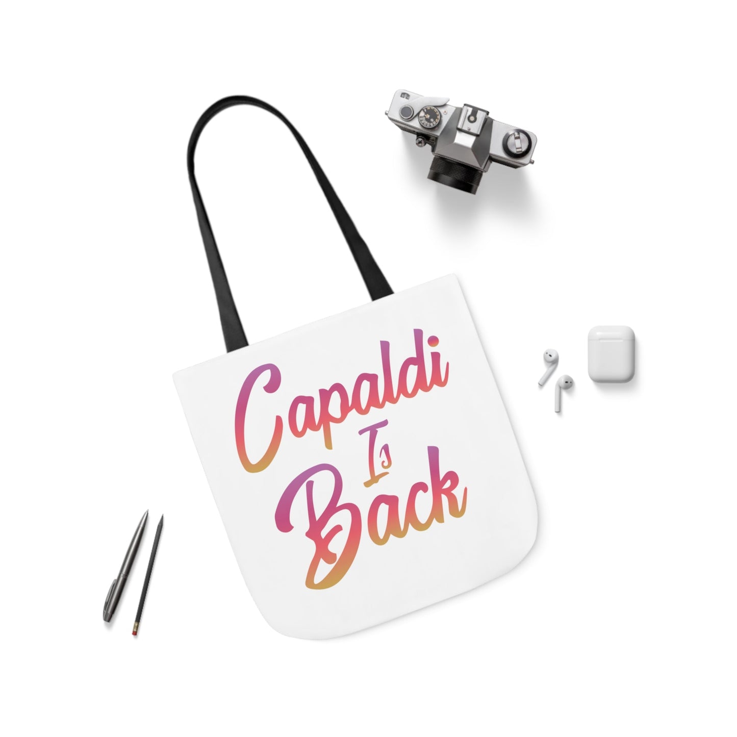 Lewis Capaldi Canvas Tote Bag - Capaldi is back