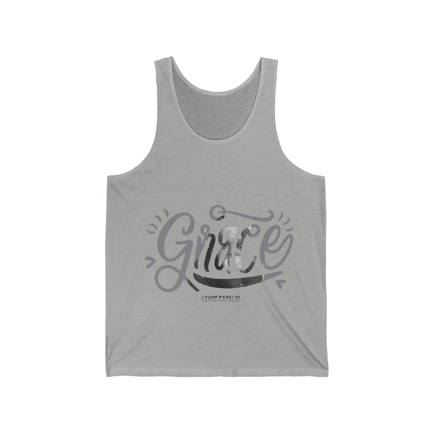 Lewis Capaldi Unisex Jersey Tank - Grace