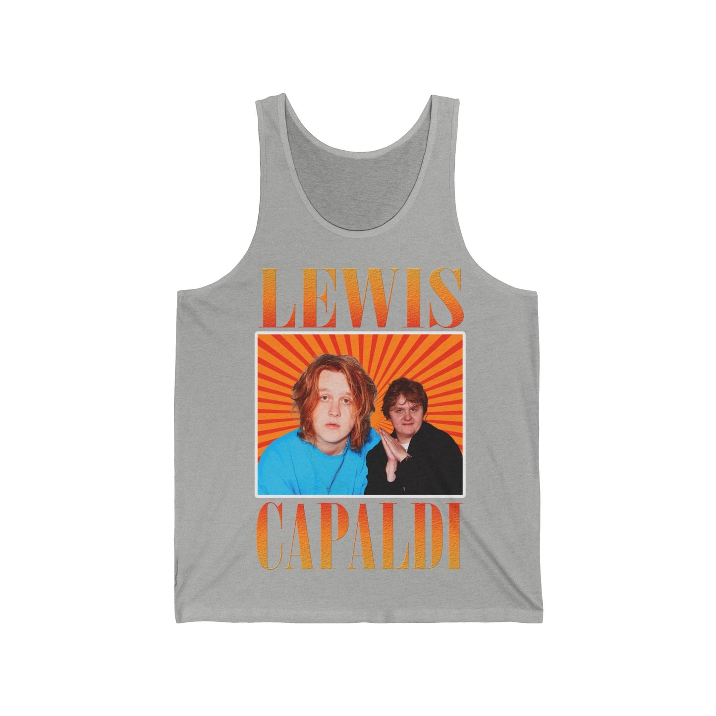 Lewis Capaldi Unisex Jersey Tank Top - Graphic