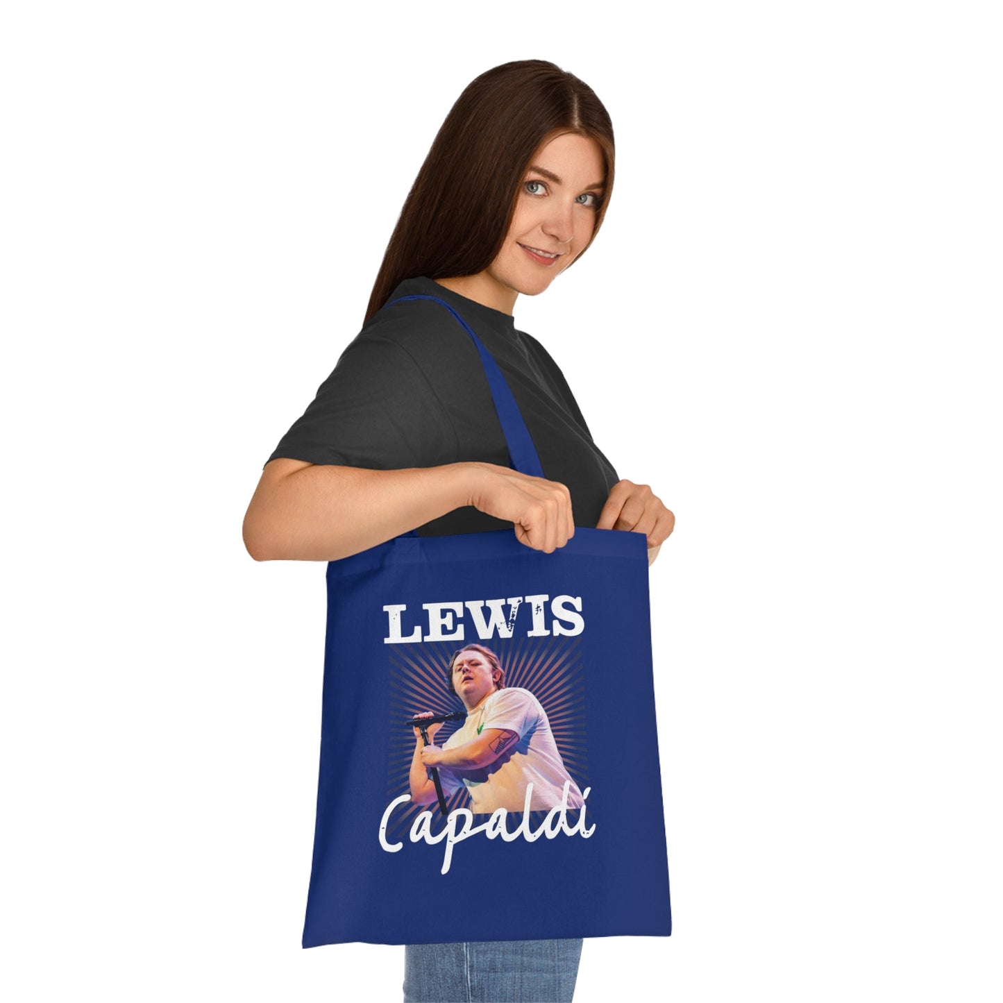 Lewis Capaldi Cotton Tote Bag - Graphic