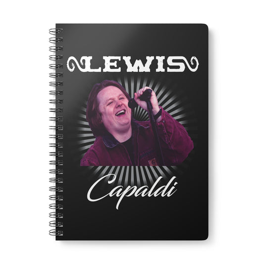 Lewis Capaldi Softcover Notebook - A5 Wire-Bound Journal