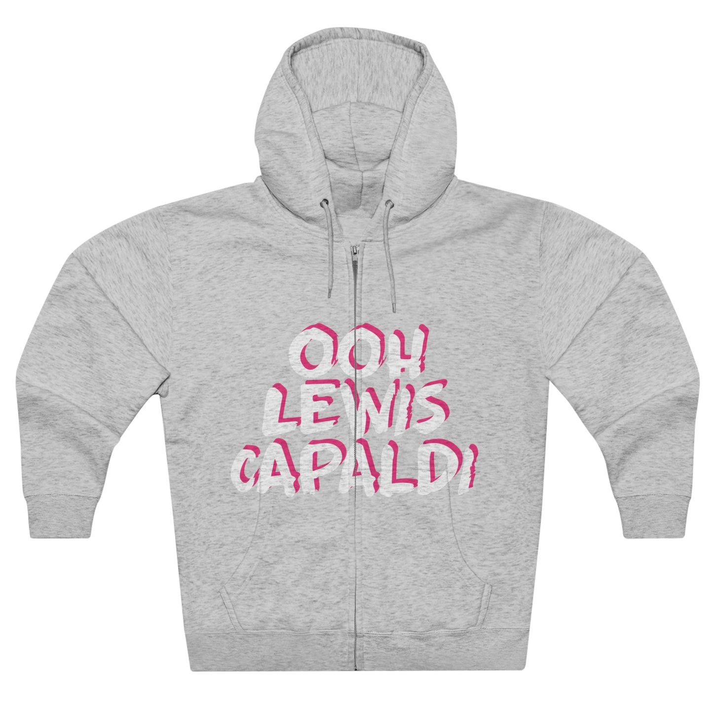 Lewis Capaldi Unisex Zip Hoodie - Ooh Lewis Capaldi