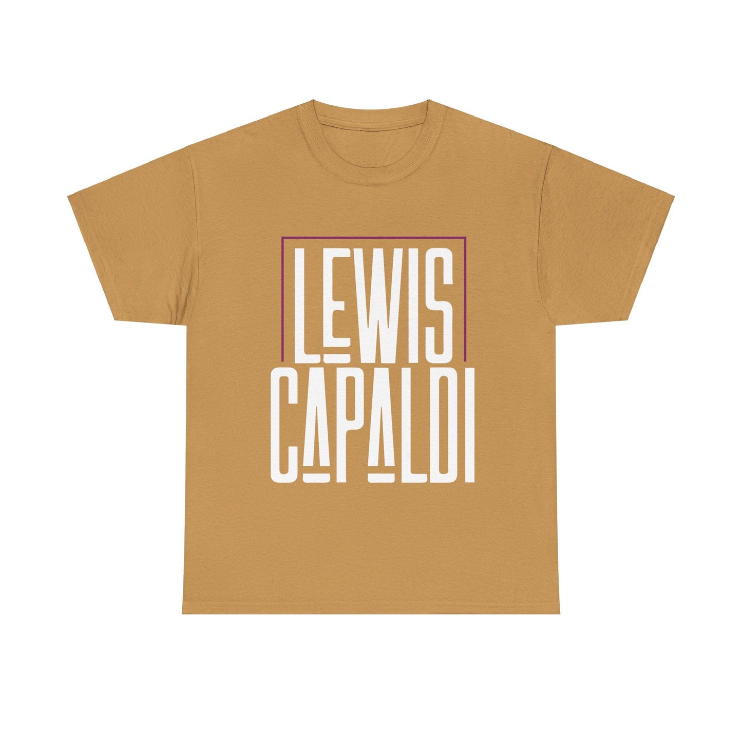 Lewis Capaldi Unisex Heavy Cotton Tee - Writing