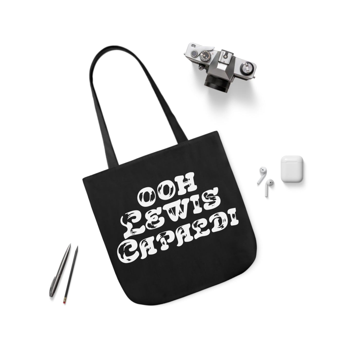 Lewis Capaldi Canvas Tote Bag - Ohh Lewis Capaldi