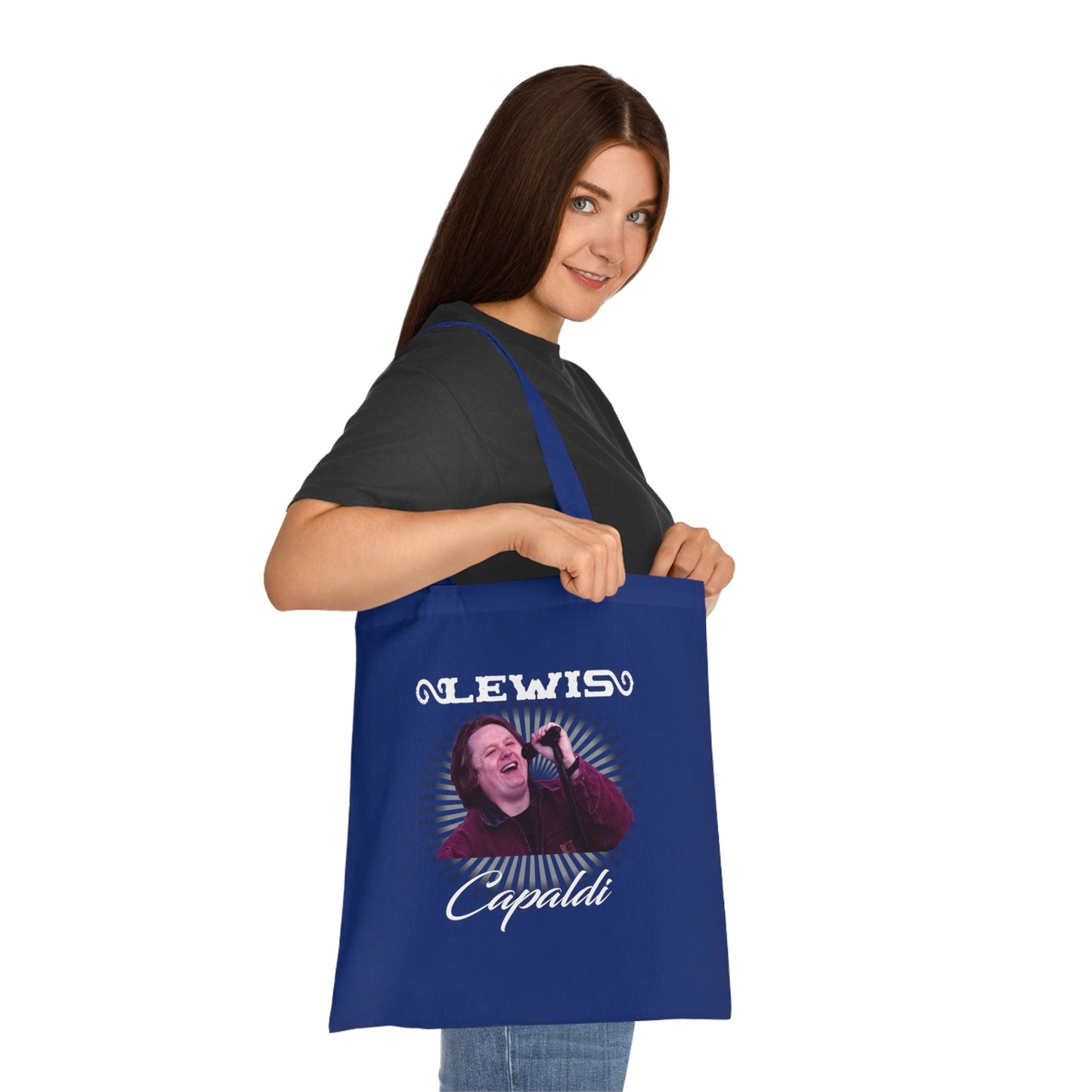 Lewis Capaldi Cotton Tote Bag - Graphic