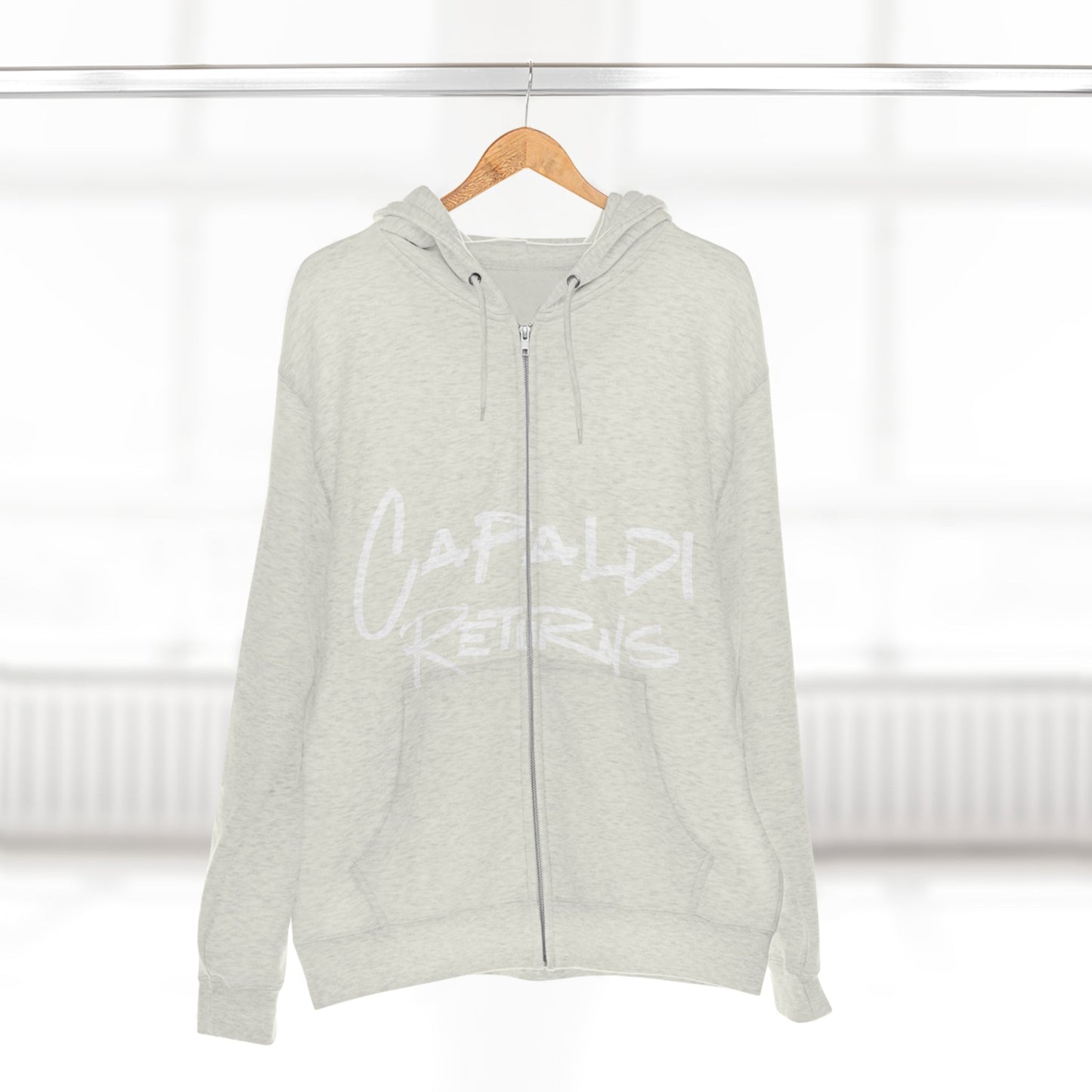 Lewis Capaldi Unisex Zip Hoodie - Capaldi returns