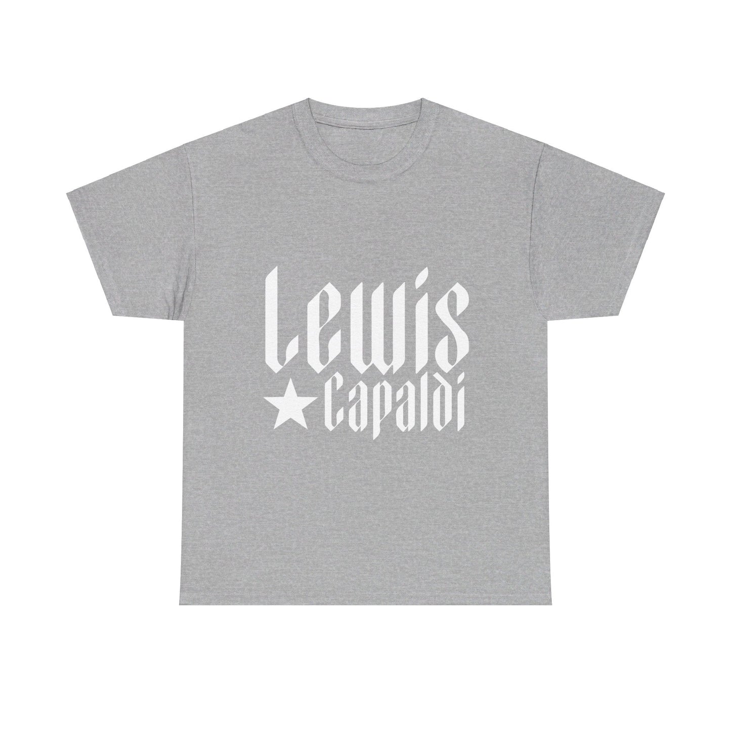 Lewis Capaldi Unisex Heavy Cotton Tee - Writing