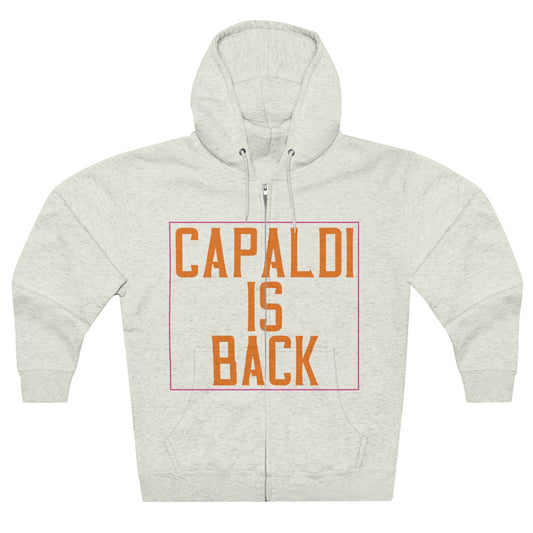 Lewis Capaldi Unisex Zip Hoodie - Capaldi is back