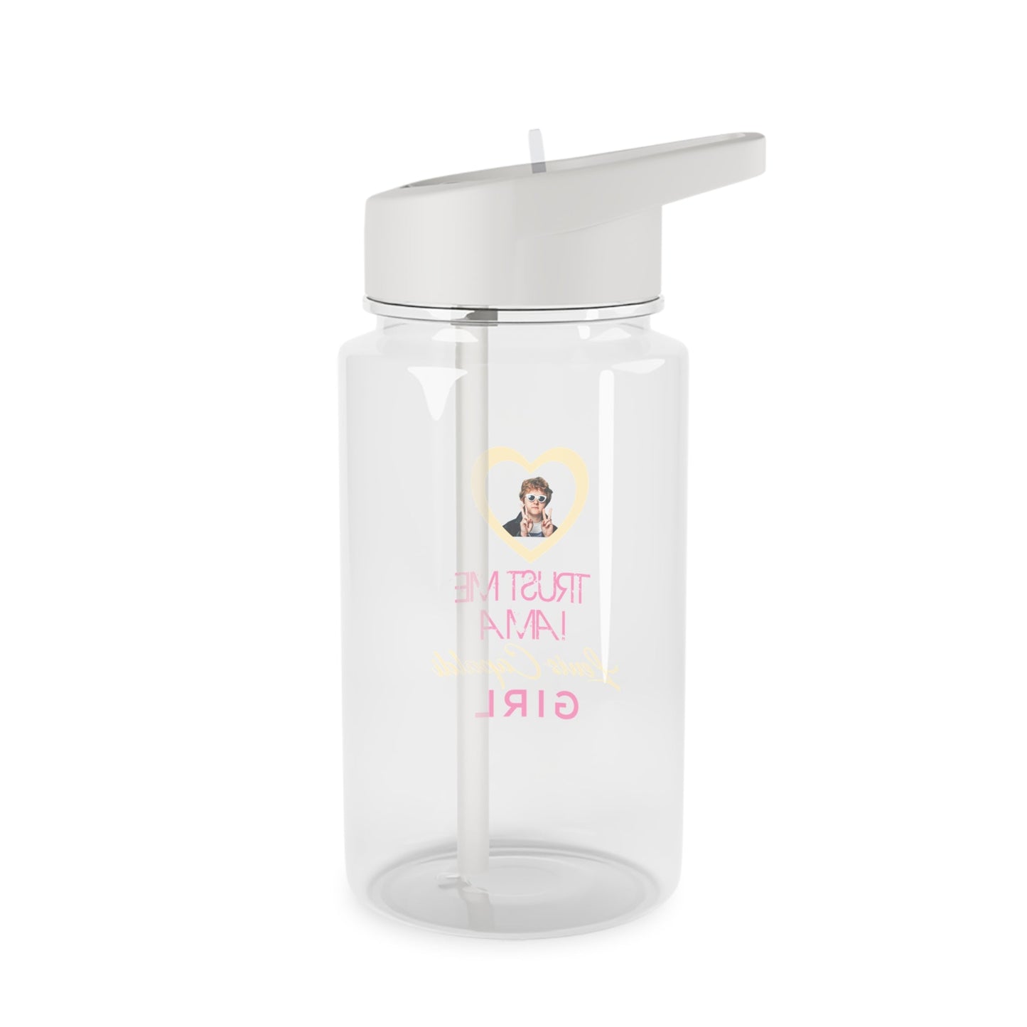 Lewis Capaldi Water Bottle - Trust me I am a Lewis Capaldi girl