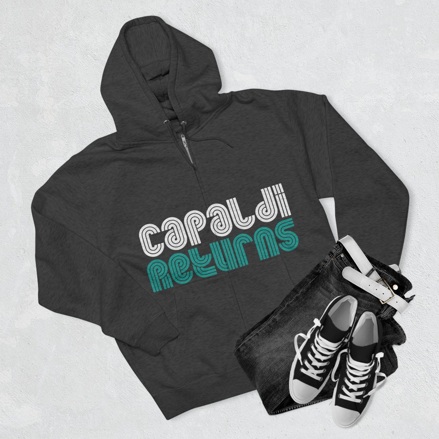 Lewis Capaldi Unisex Zip Hoodie - Capaldi return's