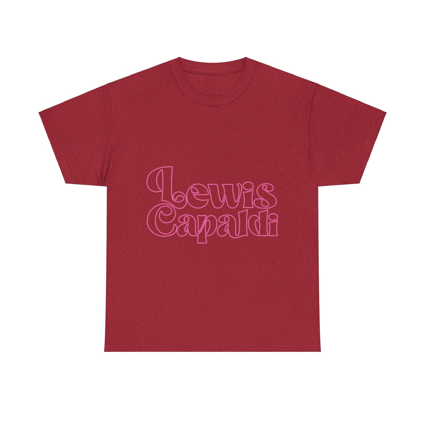 Lewis Capaldi Unisex Heavy Cotton Tee - Writing