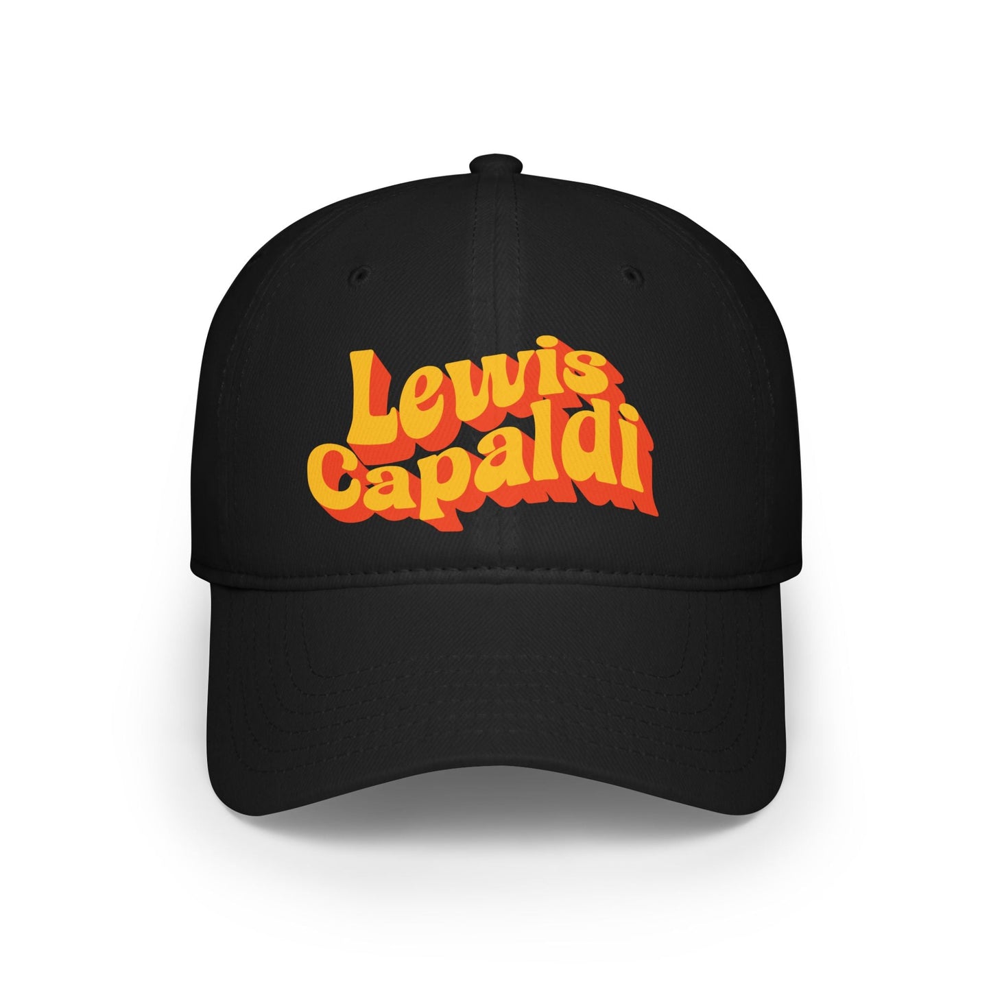 Lewis Capaldi Low Profile Baseball Hat - Writing