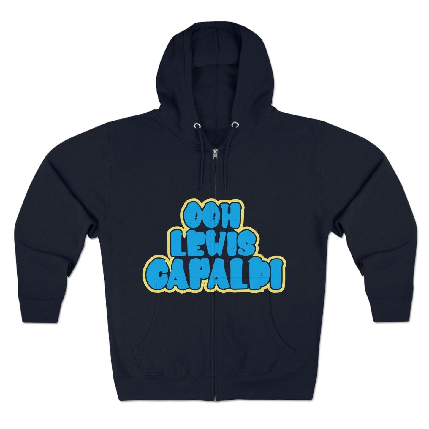 Lewis Capaldi Unisex Zip Hoodie - Ooh Lewis Capaldi