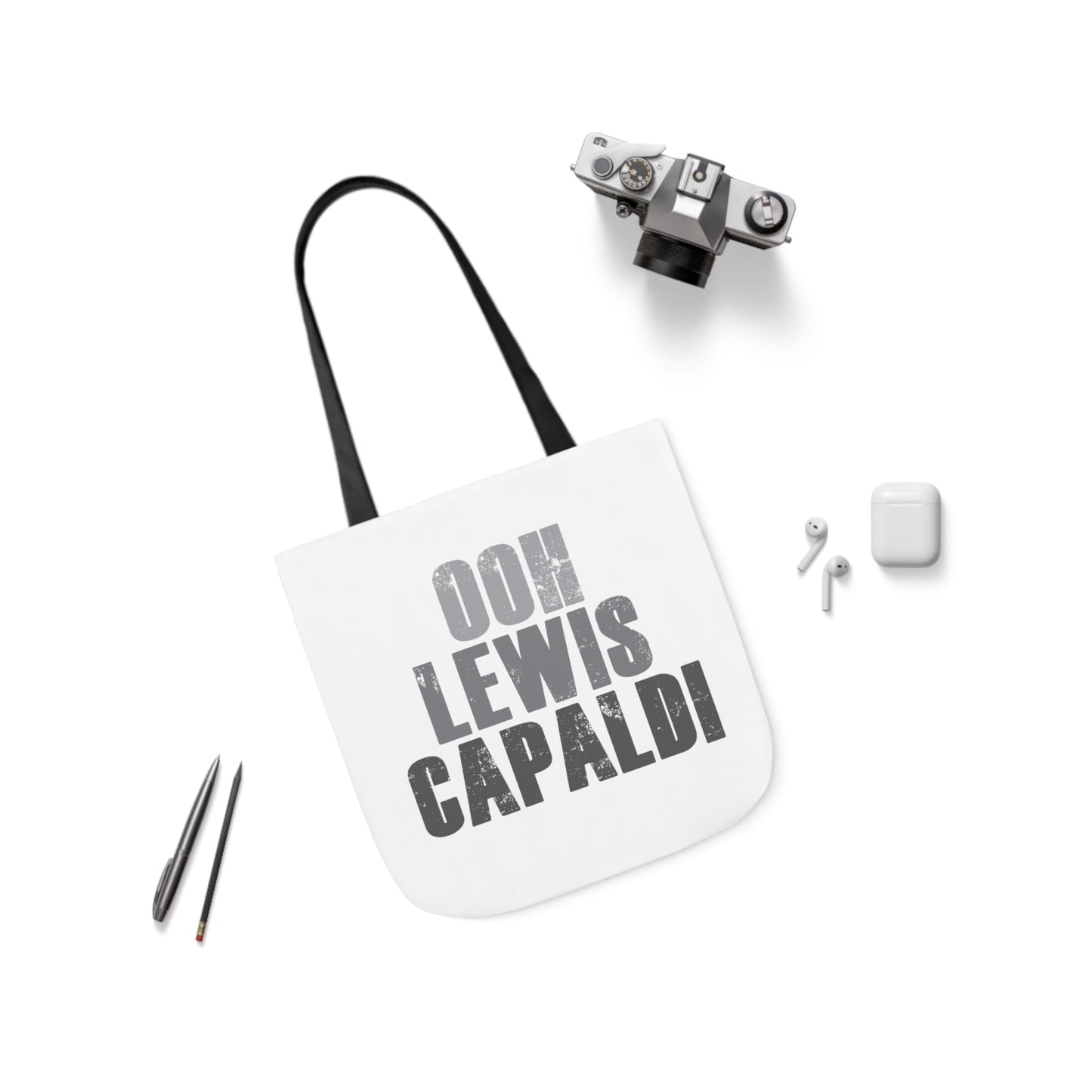 Lewis Capaldi Canvas Tote Bag - Ooh Lewis Capaldi