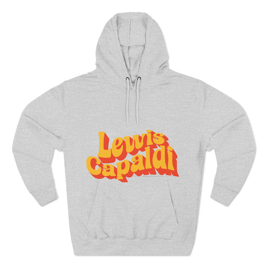 Lewis Capaldi Three-Panel Fleece Hoodie - Writing