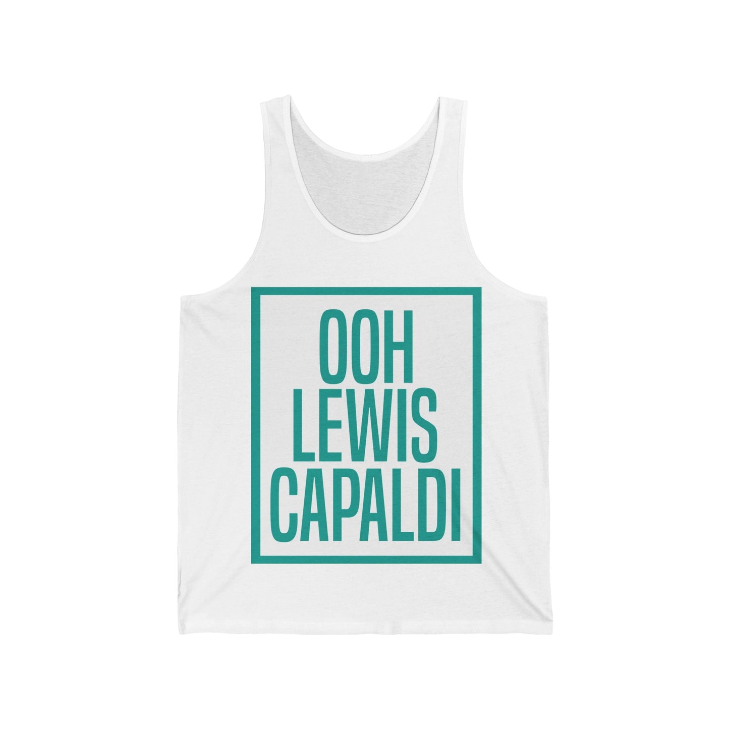 Lewis Capaldi Unisex Jersey Tank Top - Ooh Lewis Capaldi