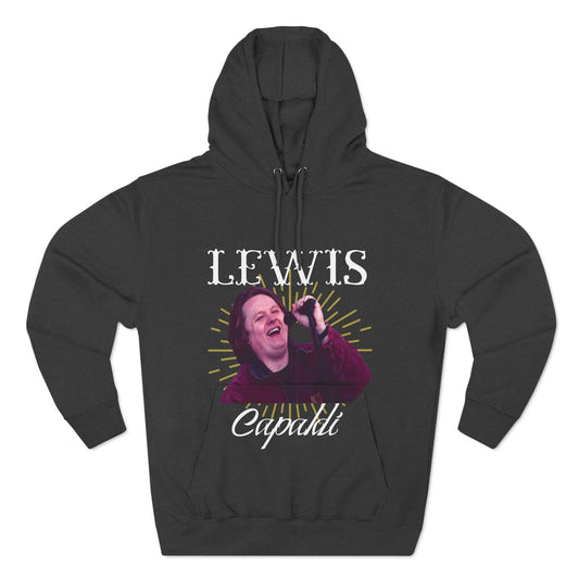 Lewis Capaldi Three-Panel Fleece Hoodie - Graphic