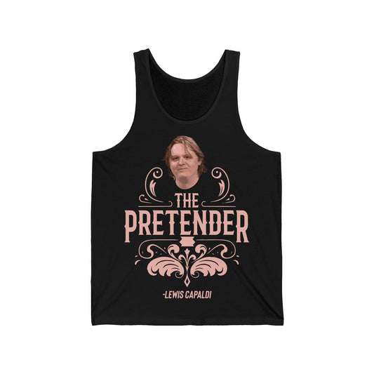 Lewis Capaldi Unisex Jersey Tank Top - The pretender