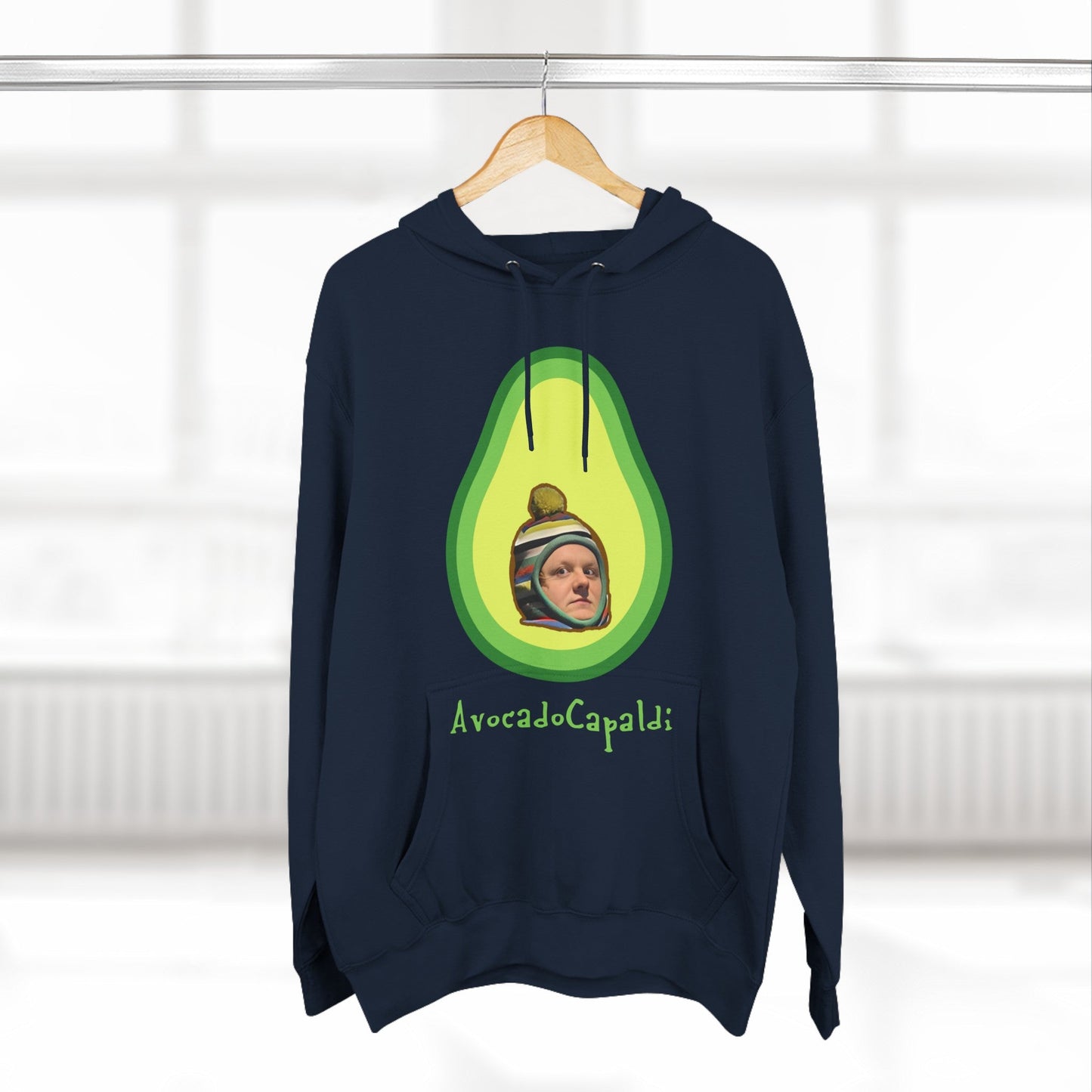 Lewis Capaldi Three-Panel Fleece Hoodie - Avacardo Capaldi