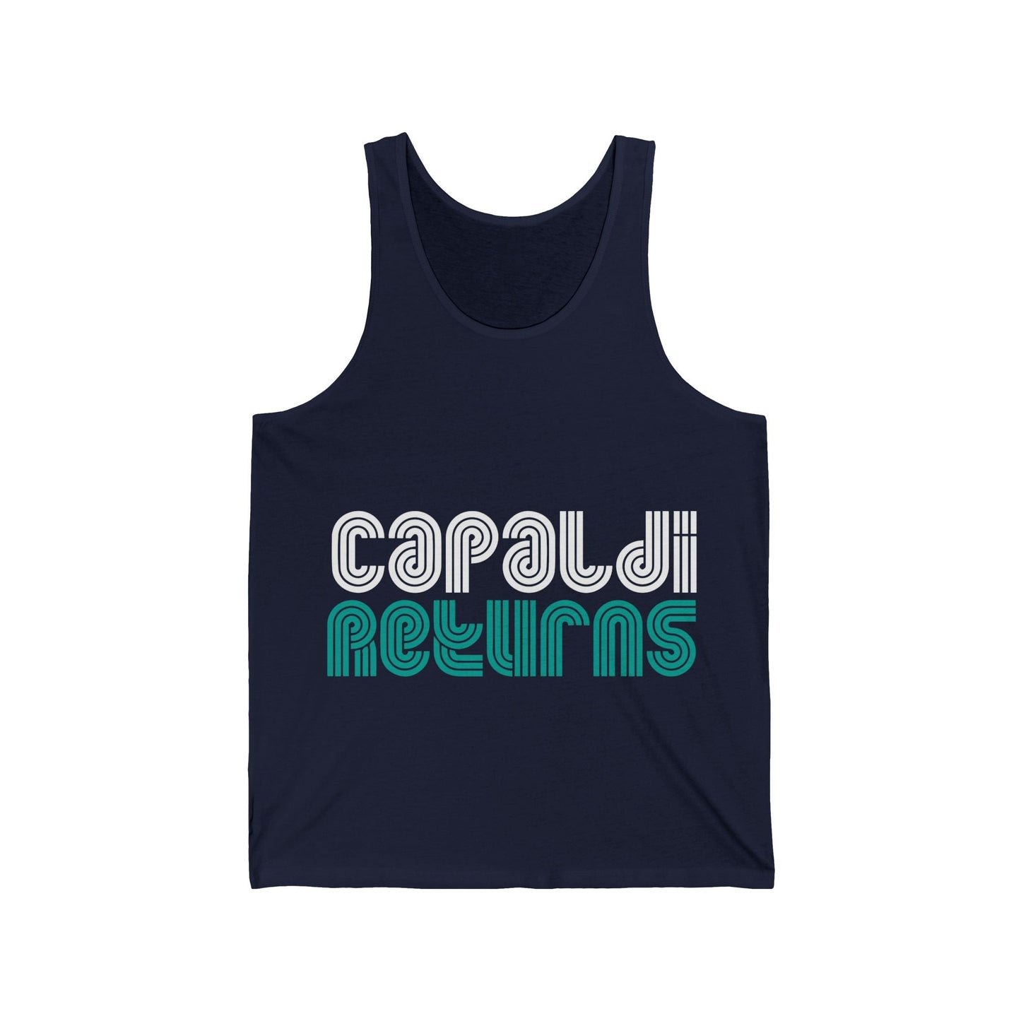 Lewis Capaldi Unisex Jersey Tank Top - Capaldi Returns