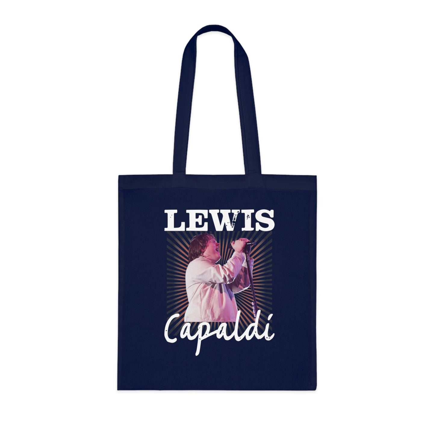 Lewis Capaldi Cotton Tote Bag - Graphic