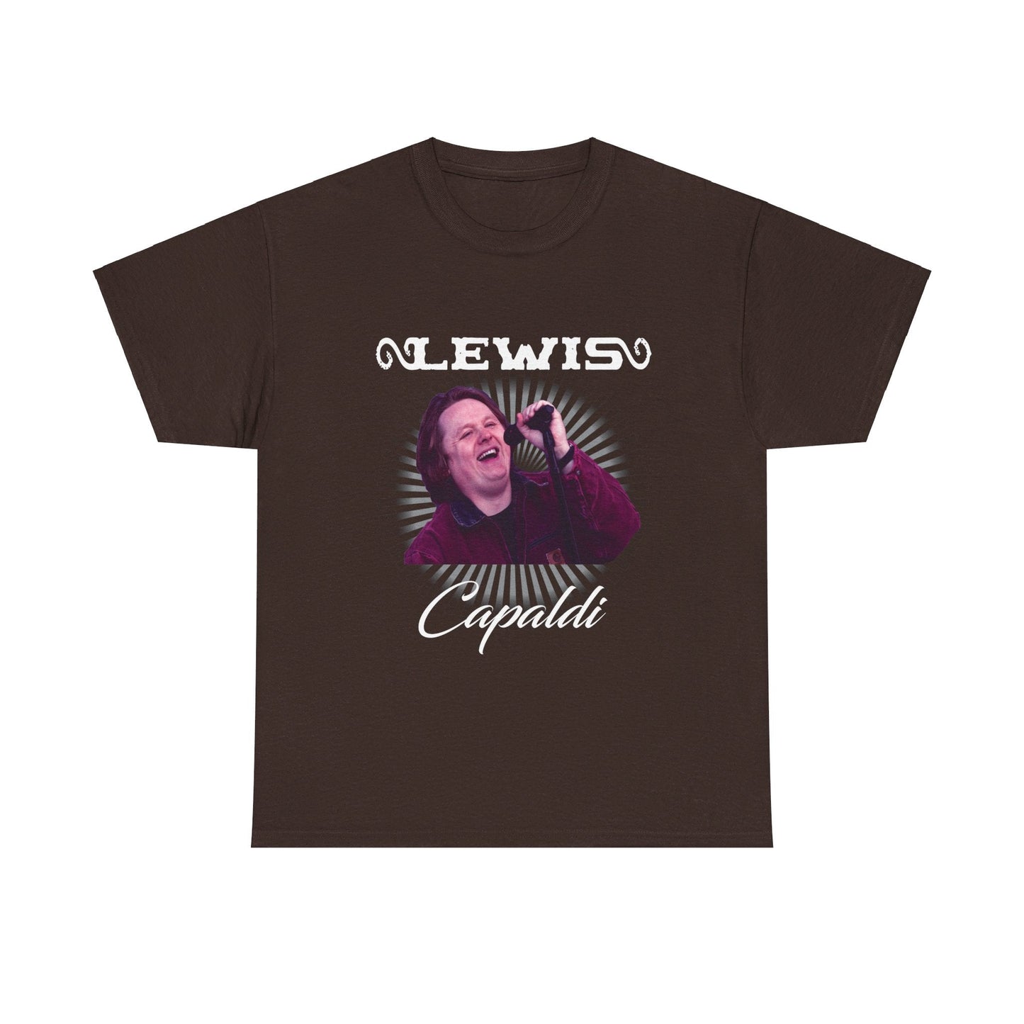 Lewis Capaldi Unisex Heavy Cotton Tee - Graphic