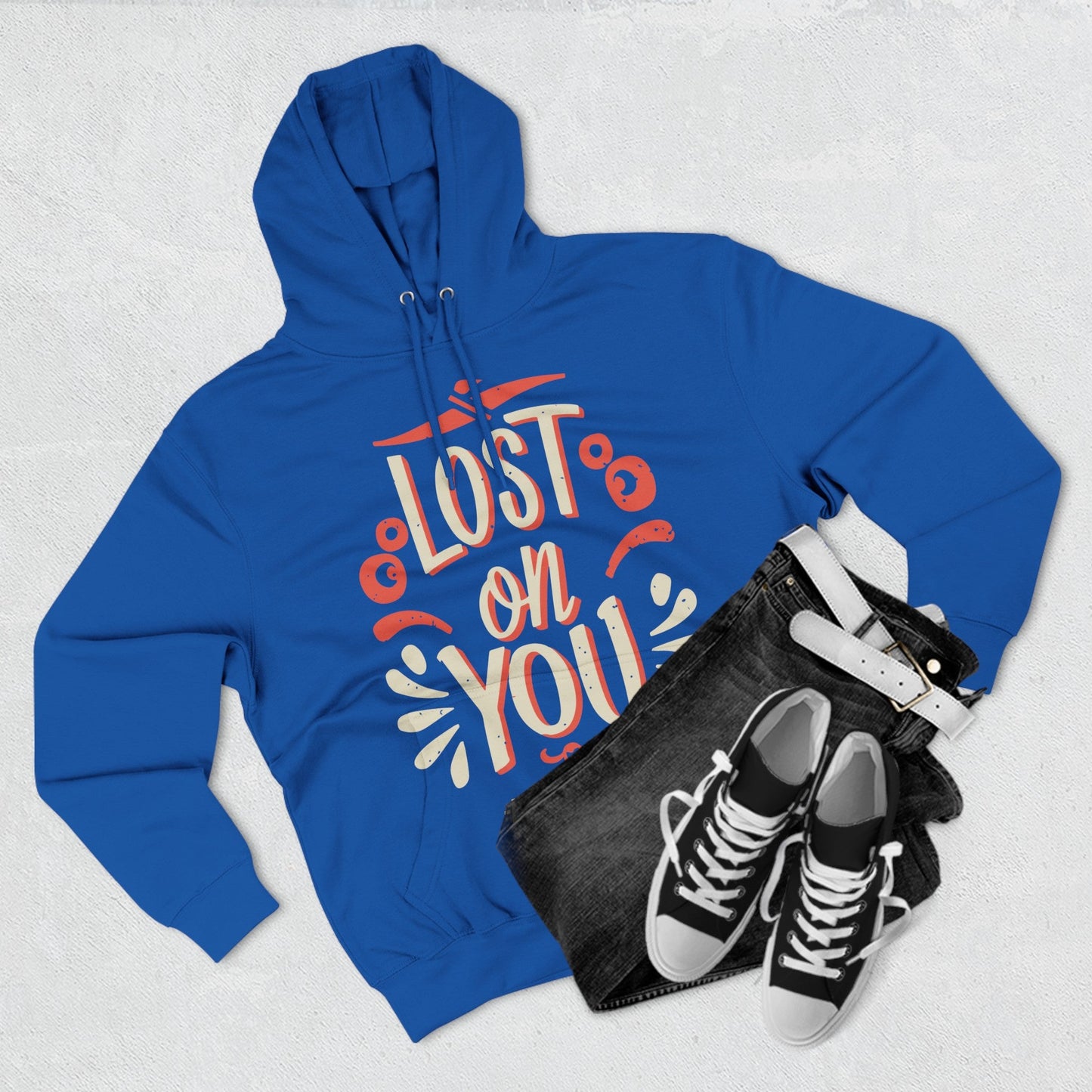 Lewis Capaldi Three-Panel Fleece Hoodie - Lost on you