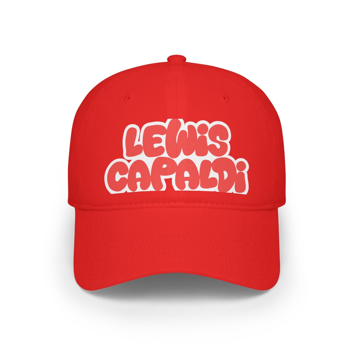 Lewis Capaldi Low Profile Baseball Hat - Writing