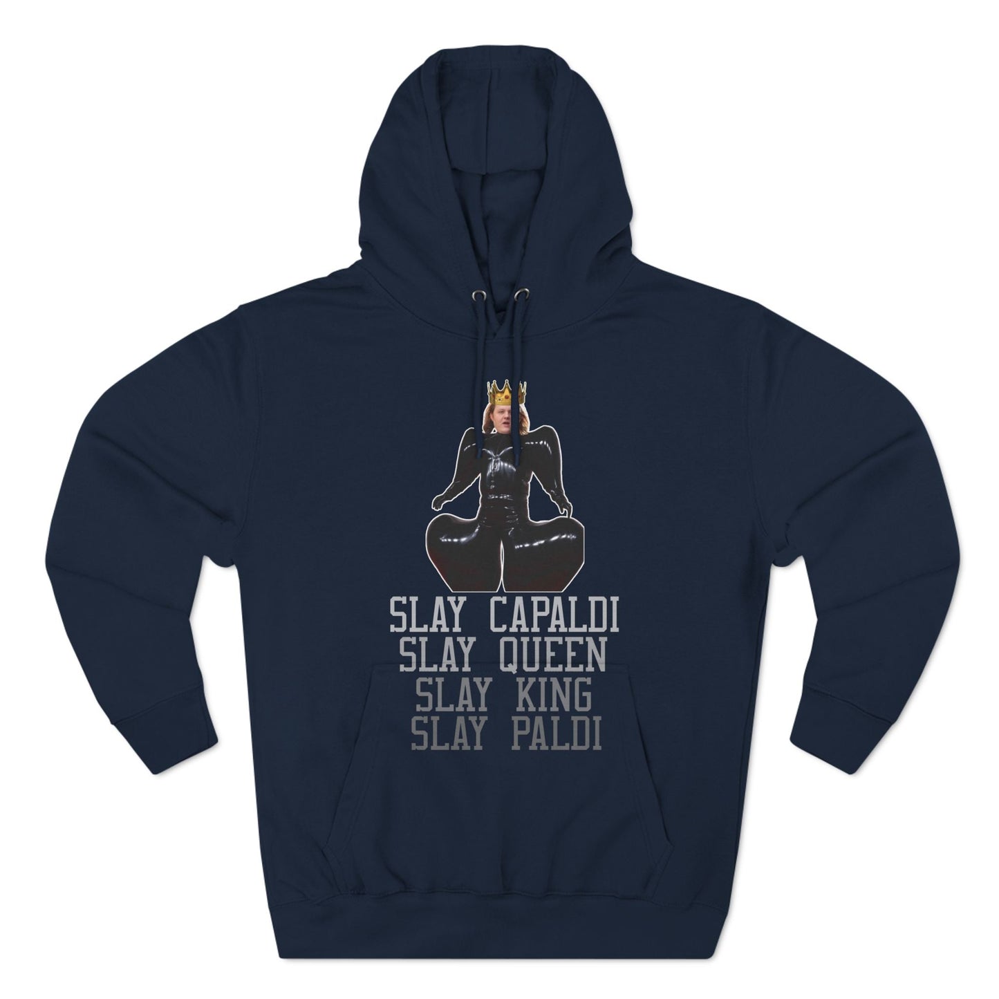 Lewis Capaldi Three-Panel Fleece Hoodie - Slay Capaldi