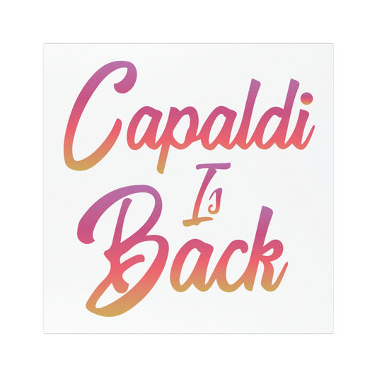 Lewis Capaldi Car Magnets - Capaldi is back