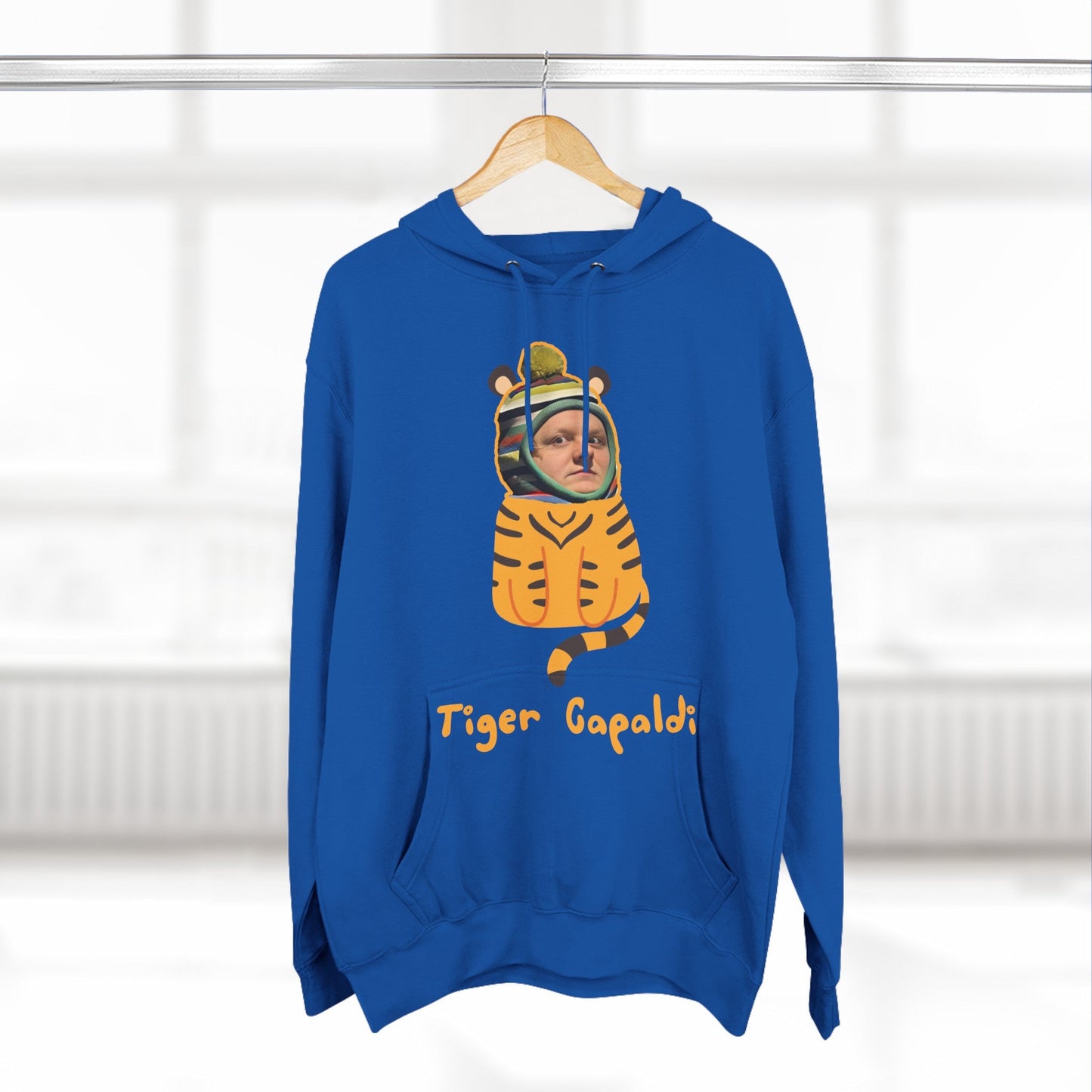 Lewis Capaldi Three-Panel Fleece Hoodie - Tiger Capaldi