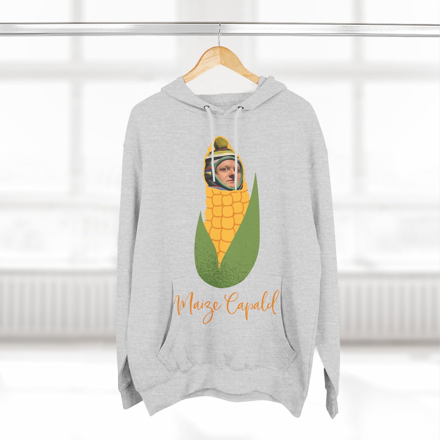 Lewis Capaldi Three-Panel Fleece Hoodie - Maize Capaldi